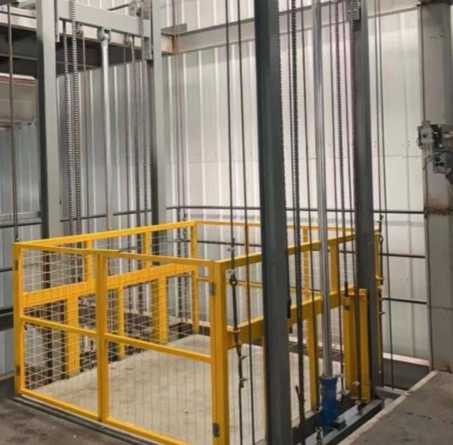 温州导轨式升降机一般加工周期